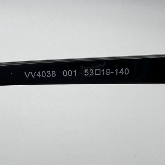 VIVA Eyewear VV4038 001 Wayfarer Square Horn Rim Eyeglass Frame Black 53-19-140 - Picture 9 of 12